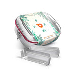 FOXBOXX - 2 x Dichtung , 5 x Farb-Band  /  XL 1400ml - FOXBOXX.eu - weihnachten - geschenk - kinder - Brotdose Edelstahl - dicht - trenner - auslaufsicher - edelstahl brotdose  - lunchbox edelstahl - brotdose edelstahl kinder - brotzeitdose edelstahl