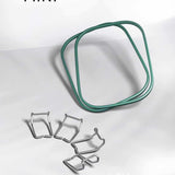 FOXBOXX - 4 x Clips , 2 x Dichtung  /  MINI 800ml - FOXBOXX.eu - weihnachten - geschenk - kinder - Brotdose Edelstahl - dicht - trenner - auslaufsicher - edelstahl brotdose  - lunchbox edelstahl - brotdose edelstahl kinder - brotzeitdose edelstahl