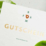 FOXBOXX Gutscheine - FOXBOXX.eu - weihnachten - geschenk - kinder - Brotdose Edelstahl - dicht - trenner - auslaufsicher - edelstahl brotdose  - lunchbox edelstahl - brotdose edelstahl kinder - brotzeitdose edelstahl